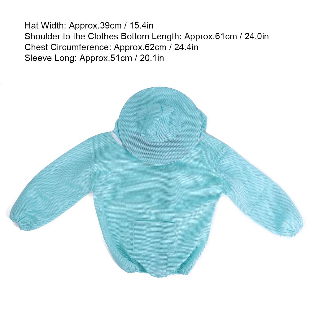 Breathable Beekeeping Suit Beekeeper Jacket Protective Equipment Accessories view 9