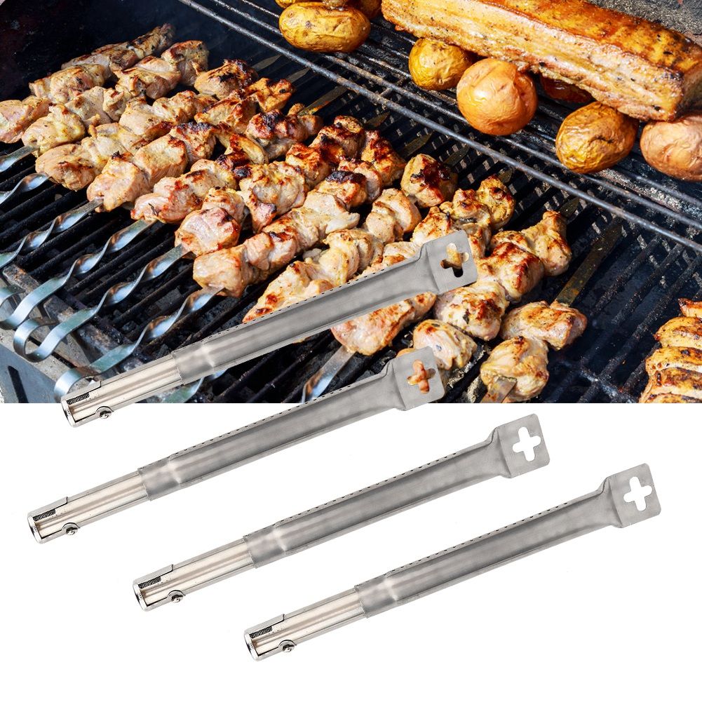 4pcs Telescopic Stainless Steel Pipe Tube Burners BBQ Grill Parts Replacement view 4