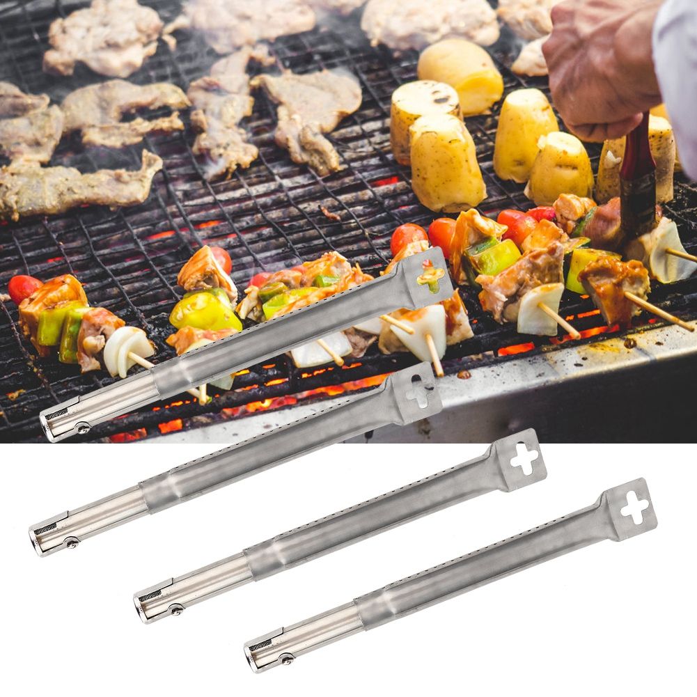 4pcs Telescopic Stainless Steel Pipe Tube Burners BBQ Grill Parts Replacement view 5