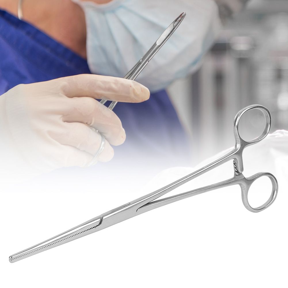 Stainless Steel Surgical Haemostatic Hemostat Forceps Pet Hair Clamp Pliers