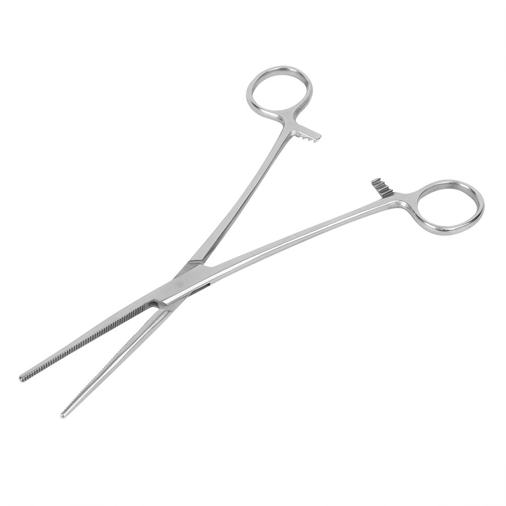 Stainless Steel Surgical Haemostatic Hemostat Forceps Pet Hair Clamp Pliers view 4