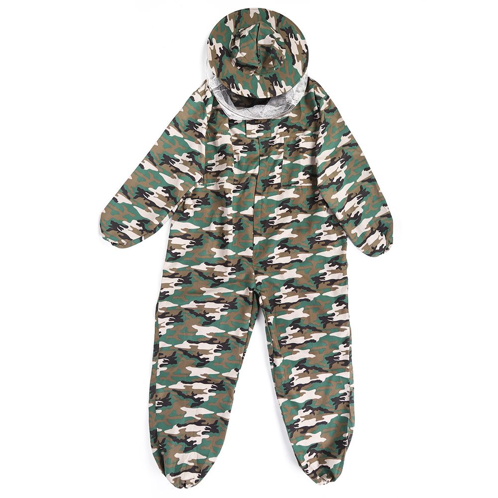 Beekeeper Smock Suit One Piece Beekeeping Uniform Veil Protection Outfit view 2