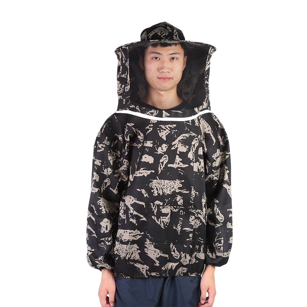 Beekeeping Supplies Beekeeper Protective Jacket Smock with Single Zipper Bee view 3