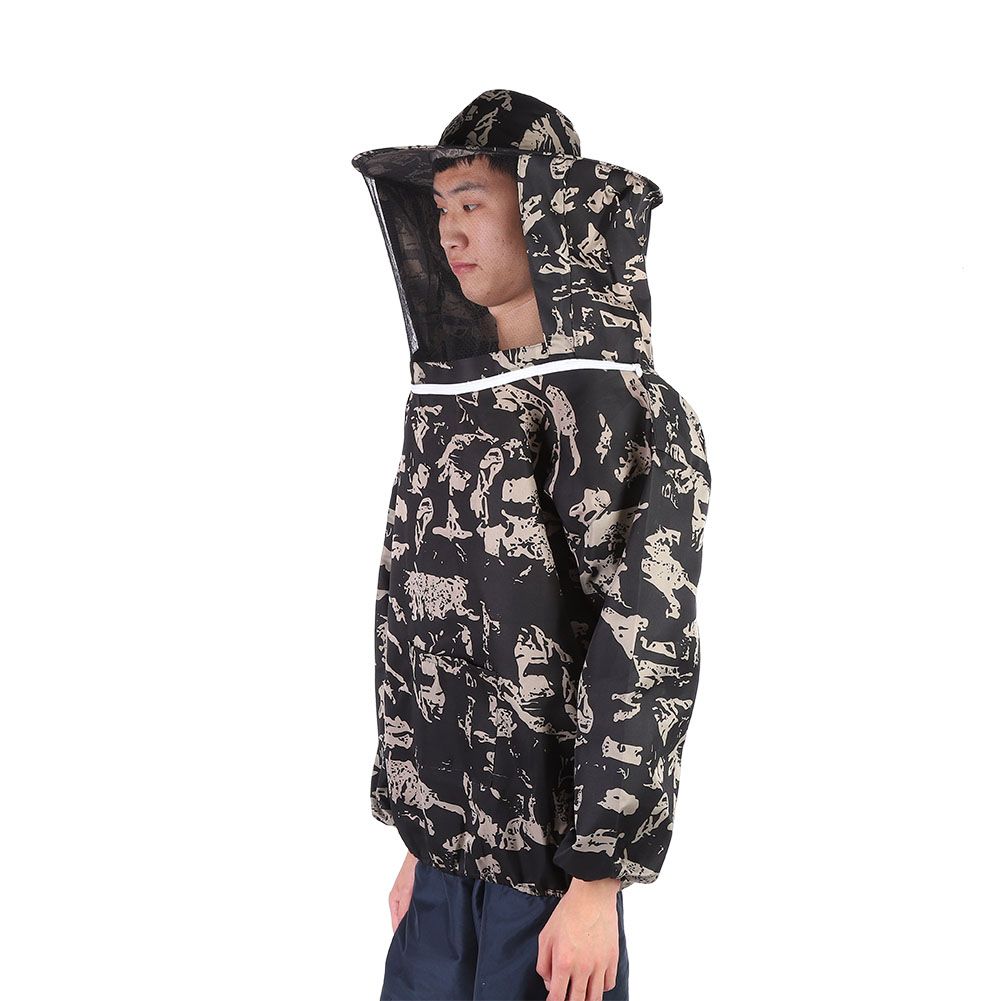 Beekeeping Supplies Beekeeper Protective Jacket Smock with Single Zipper Bee view 4