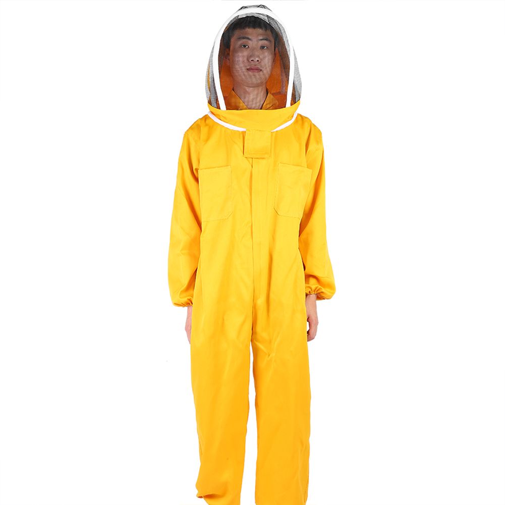 One Piece Beekeeper Suit Beekeeping Protective Clothes Smock Bee Keeping view 5