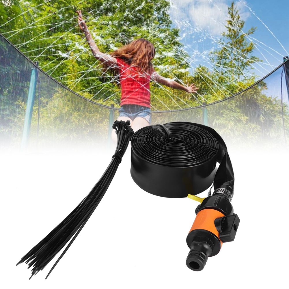 Water Sprinkler Hose Garden Irrigation Cooling Tool Trampoline Sprinkler view 3