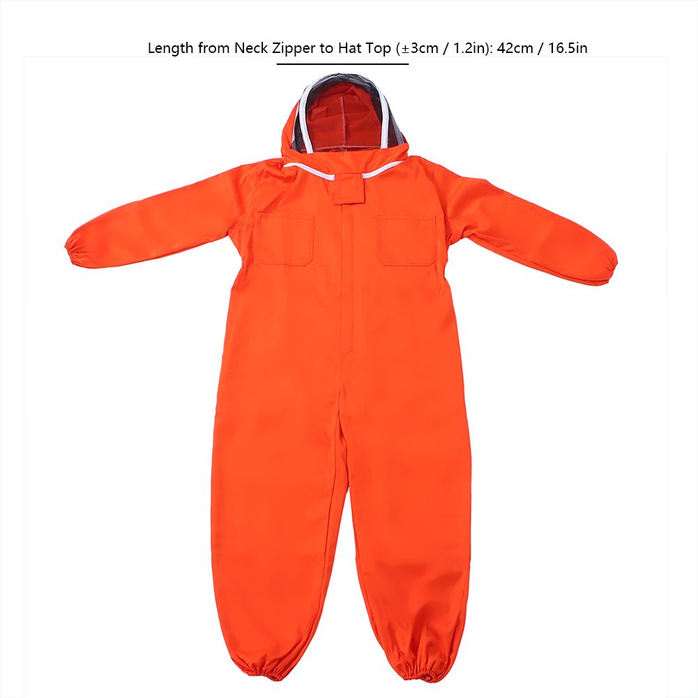 Orange Beekeeper One Piece Bee Suit Beekeeping Protective Clothes Beekeeping view 10