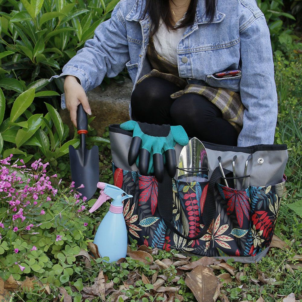 Multi Function Multi Pocket Portable Outdoor Gardening Tool Bag Hand Tool view 6