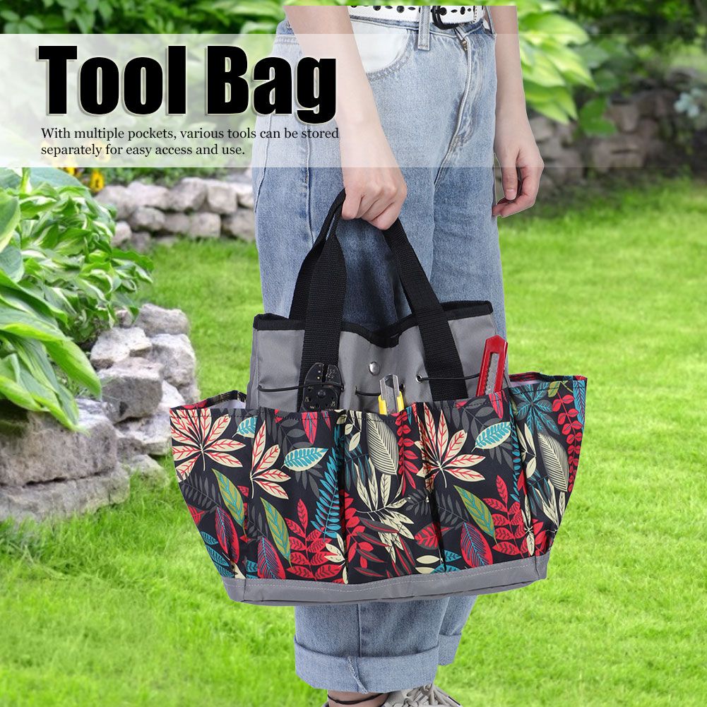 Multi Function Multi Pocket Portable Outdoor Gardening Tool Bag Hand Tool view 7
