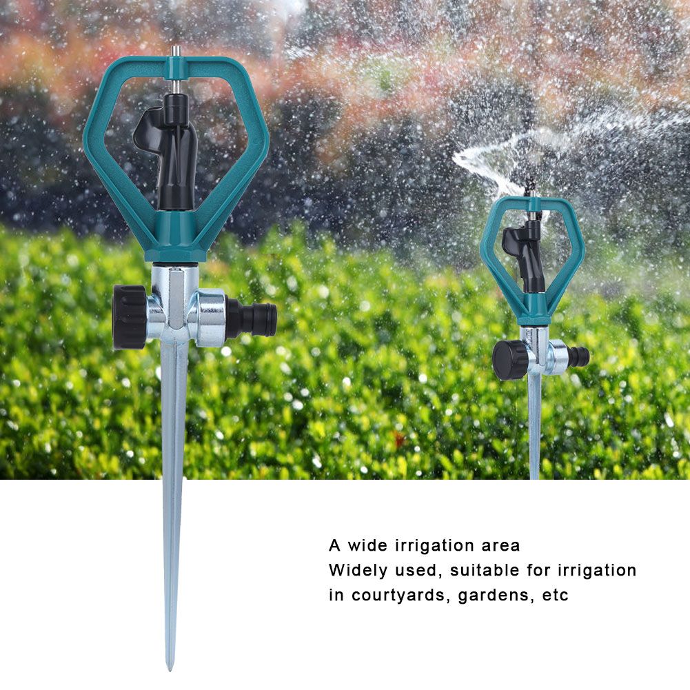 360 Degrees Rotating Lawn Sprinkler Garden Farm Irrigation Nozzles Agriculture view 7