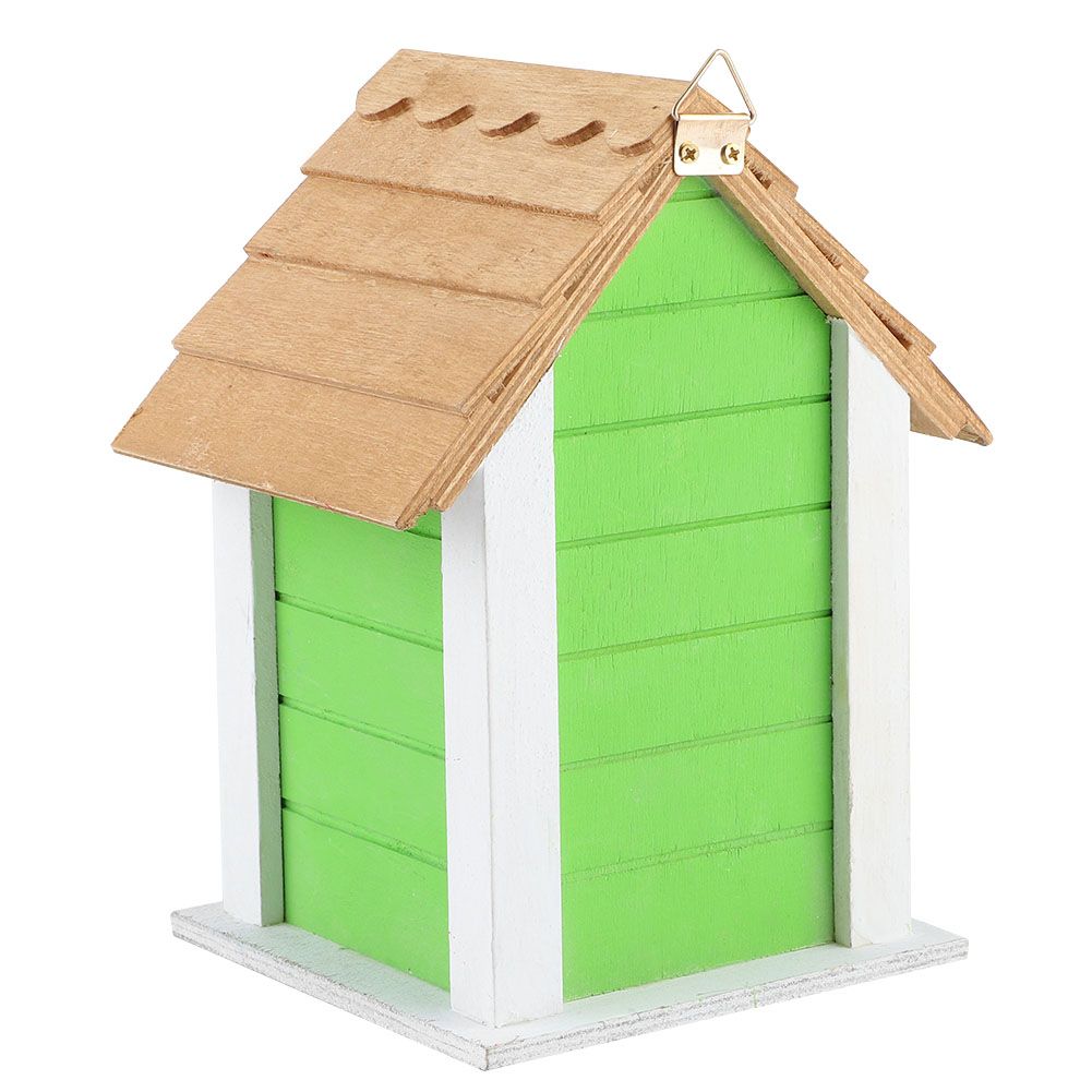 Outdoor Garden Balcony Decoration Wooden Bird Parrots House Nests Resting Cage view 10
