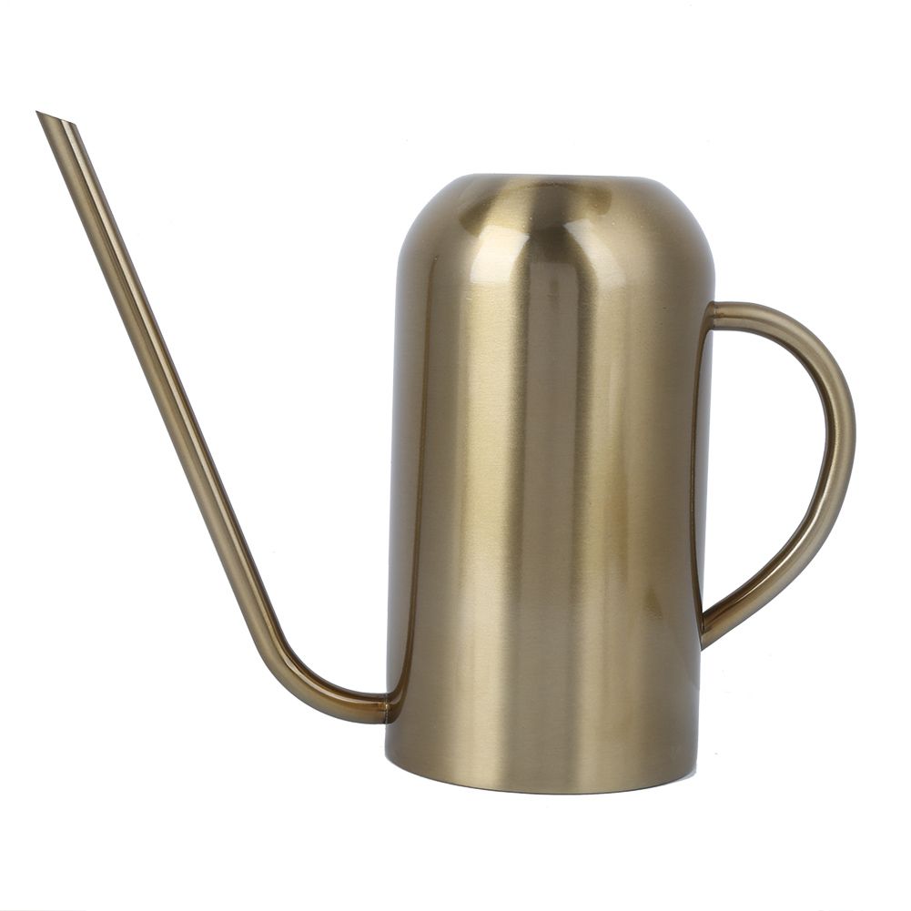 Stainless Steel Long Spout Watering Can Garden Watering Pot Irrigation Tool view 2