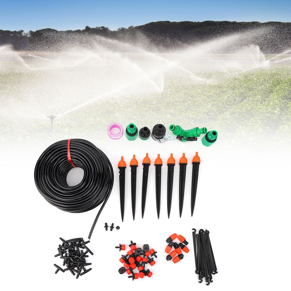 35m Adjustable Dripper Micro Sprinkler Automatic Watering Kit Garden Drip view 8