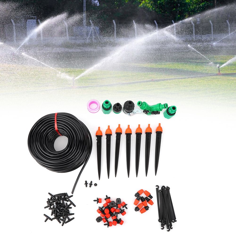 35m Adjustable Dripper Micro Sprinkler Automatic Watering Kit Garden Drip view 9