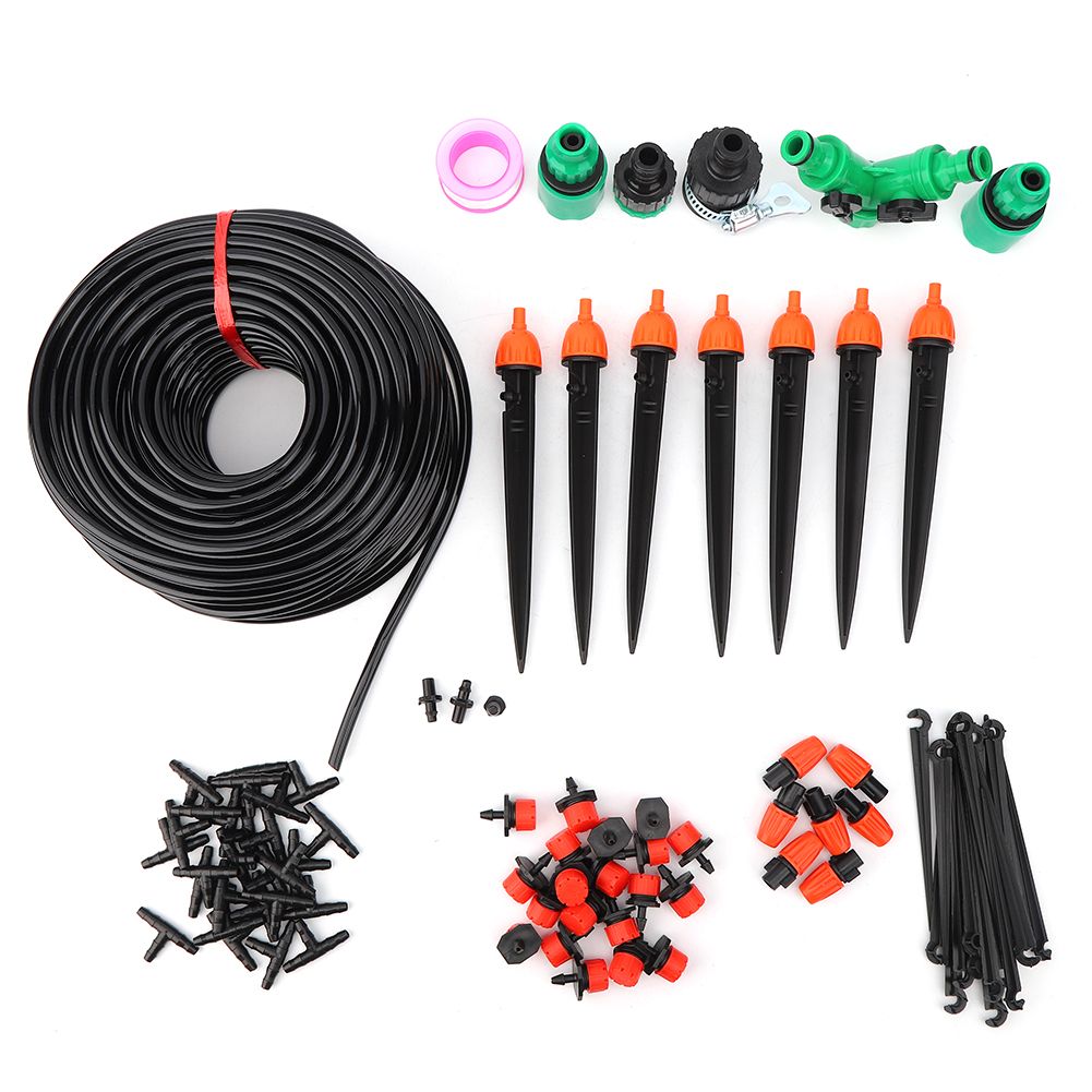 35m Adjustable Dripper Micro Sprinkler Automatic Watering Kit Garden Drip view 10