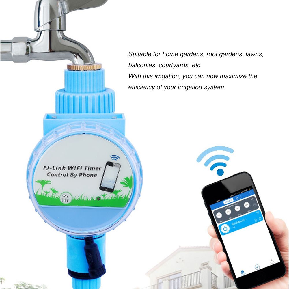 Intelligent Garden Irrigation Watering Timer Automatic Drip Controller with view 11