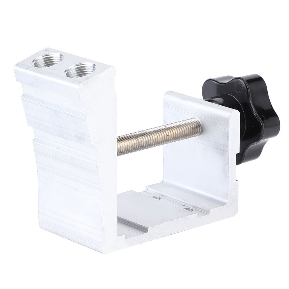 Aluminum Alloy Pocket Hole Fixture Kit Woodworking Oblique Hole Locator view 4