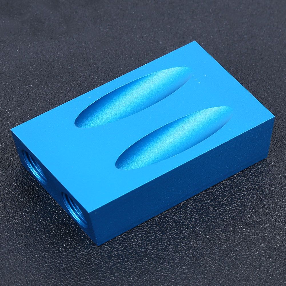 Aluminum Alloy Woodworking Drilling Oblique Hole Locator Positioner Kit view 5
