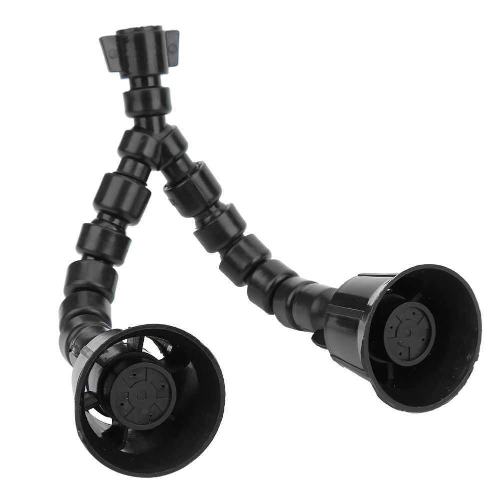 G3/8 DN10 Flexible 360 Degrees Adjustable Misting Double Heads Nozzle for view 4