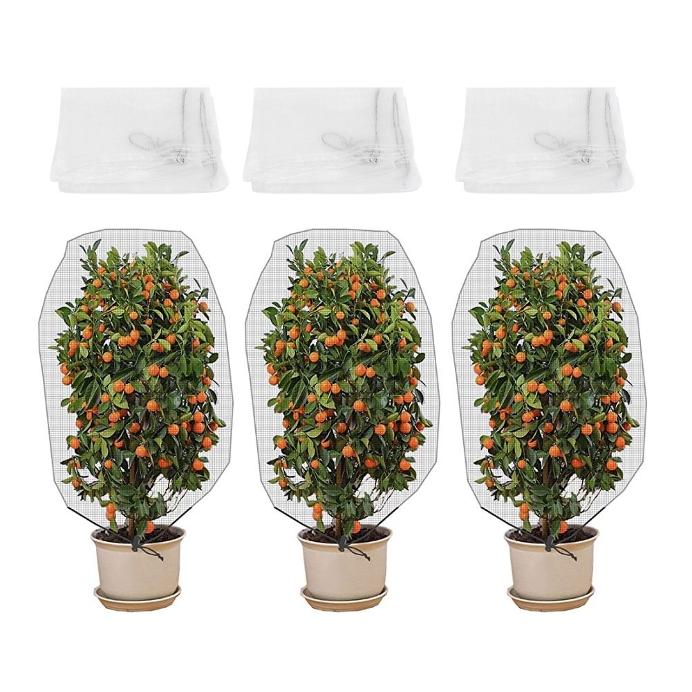 3pcs Garden Bug Net Insect Barrier Netting Mesh Plant Cover for Protect Tree view 5
