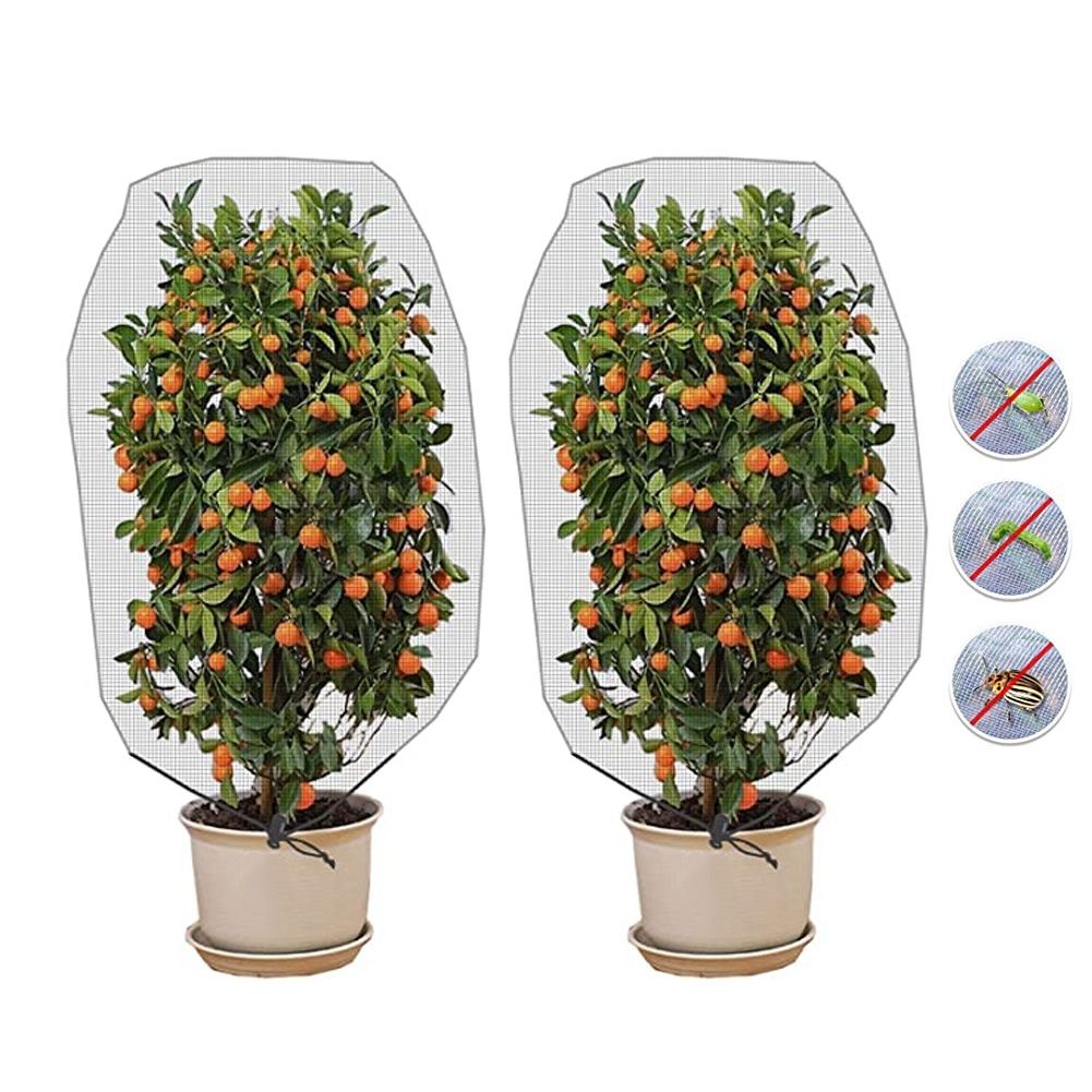 2pcs Insect Bug Barrier Netting Mesh Fruits Plant Tree Protection Greenhouse view 5
