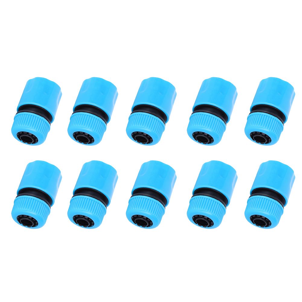 10Pcs G1/2in Water Pipe Quick Connector Nipple Joint Adapter Gardening view 10