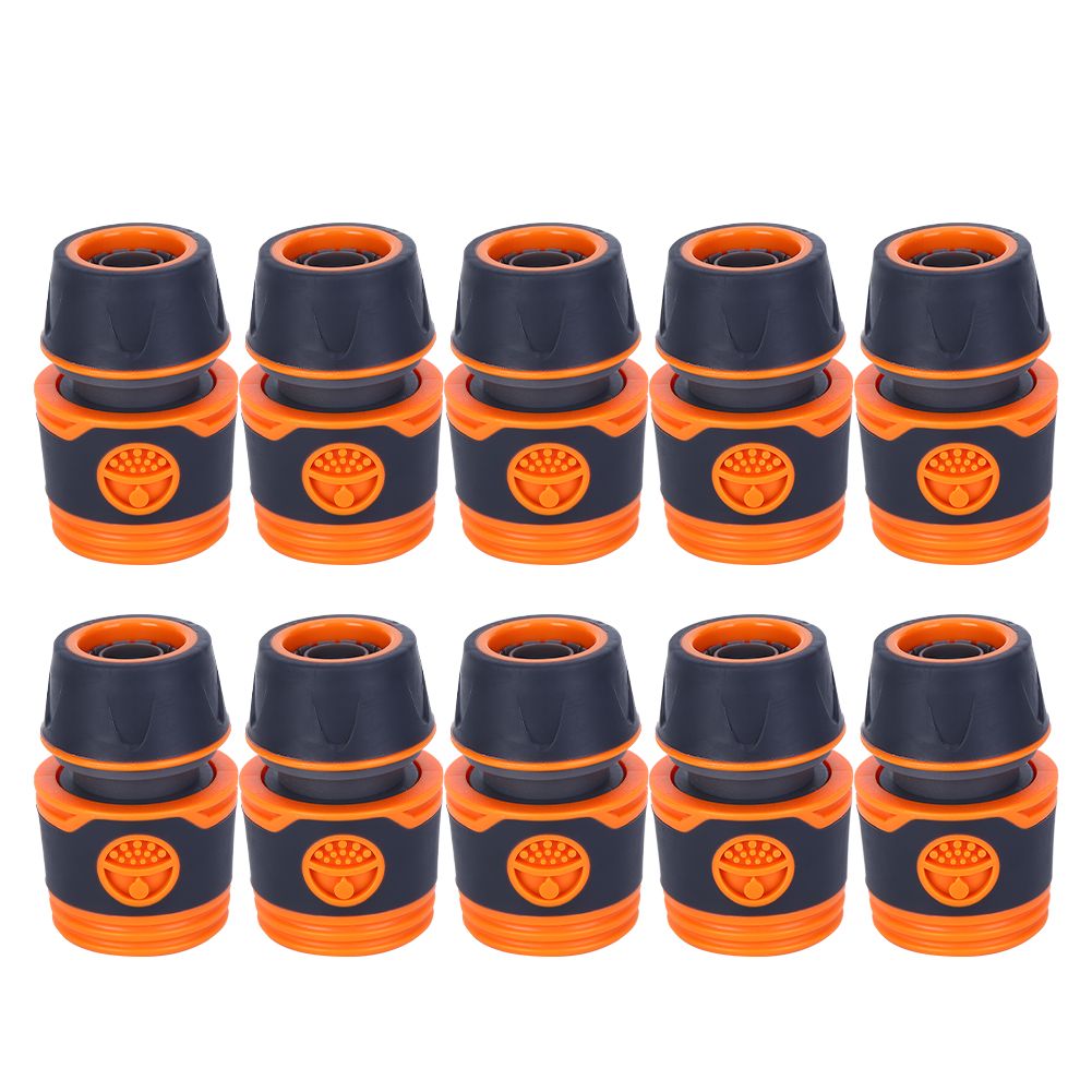 10Pcs G1/2 Multifunction Garden Water Pipe Quick Connector Nipple Joint view 2