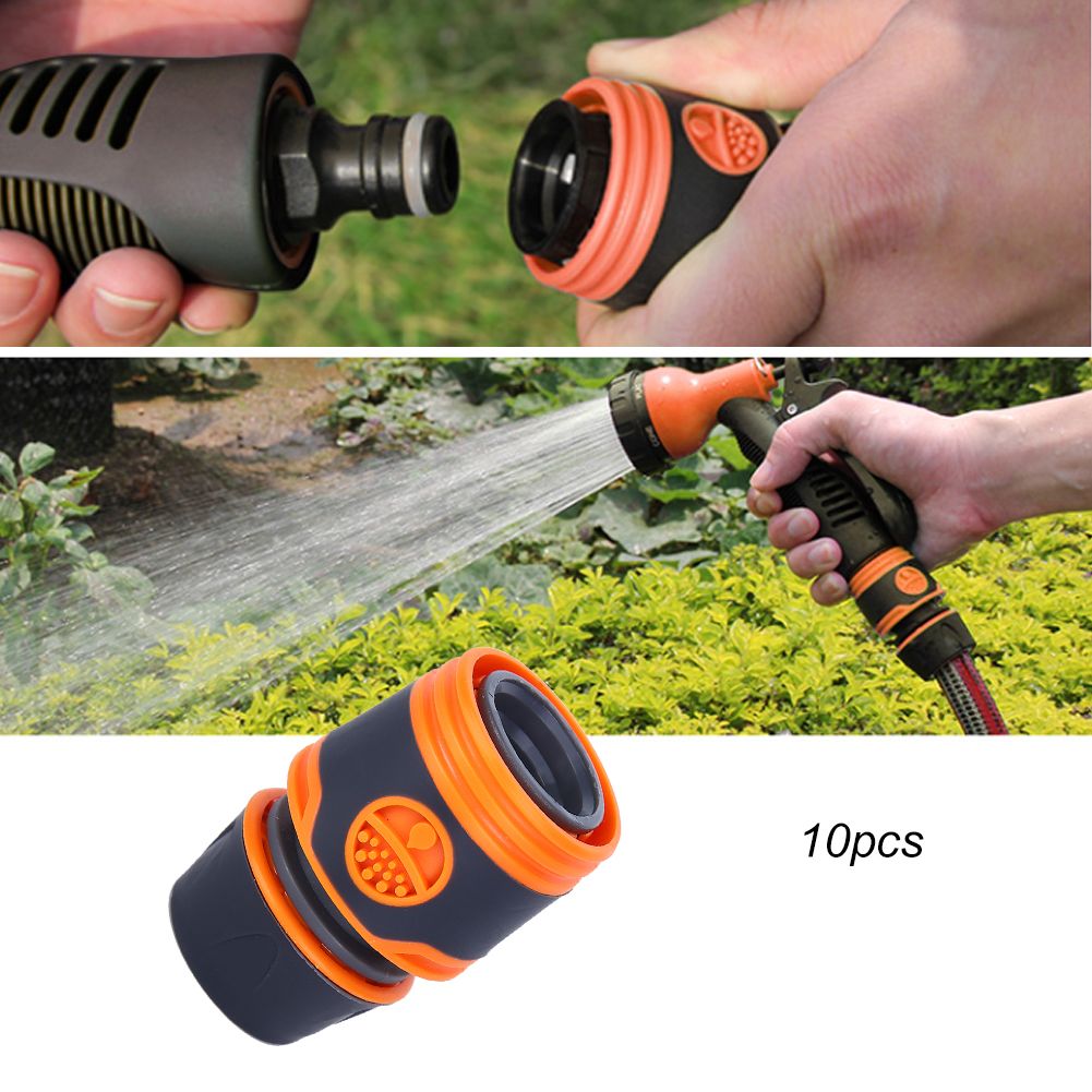 10Pcs G1/2 Multifunction Garden Water Pipe Quick Connector Nipple Joint view 10