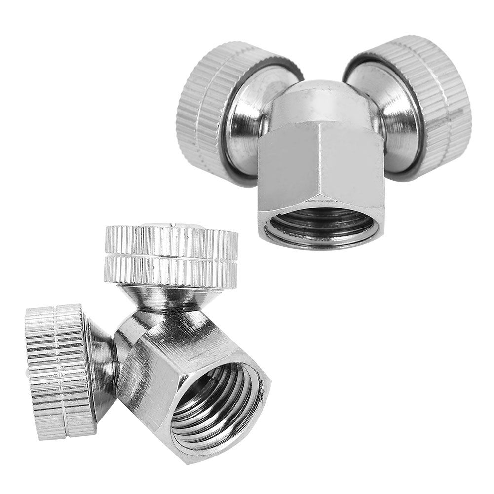 G3/8in Female Thread Stainless Steel 2 Head Garden Sprinklers Agricultural view 4