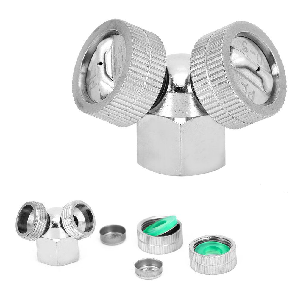G3/8in Female Thread Stainless Steel 2 Head Garden Sprinklers Agricultural view 5