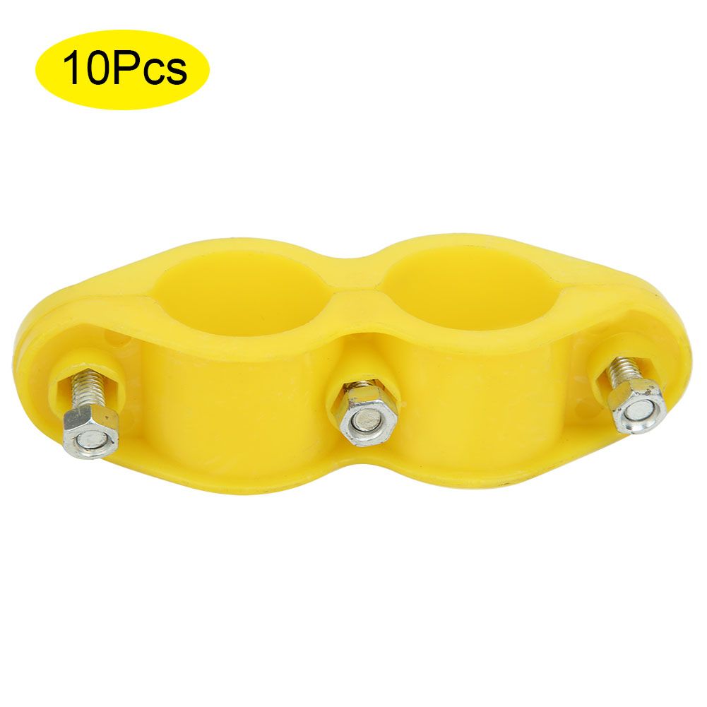 10Pcs Round Water Pipe Fastener Clip Fixing Tool Farm Accessories for view 3