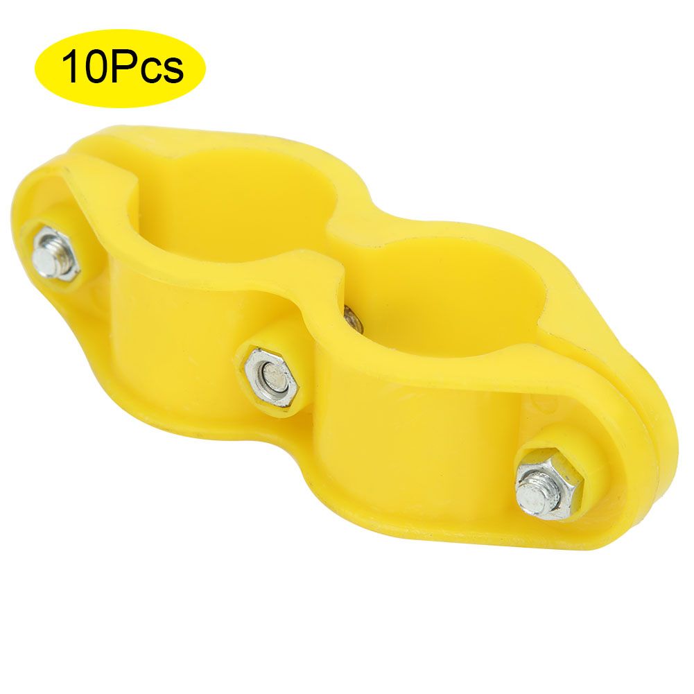 10Pcs Round Water Pipe Fastener Clip Fixing Tool Farm Accessories for view 4