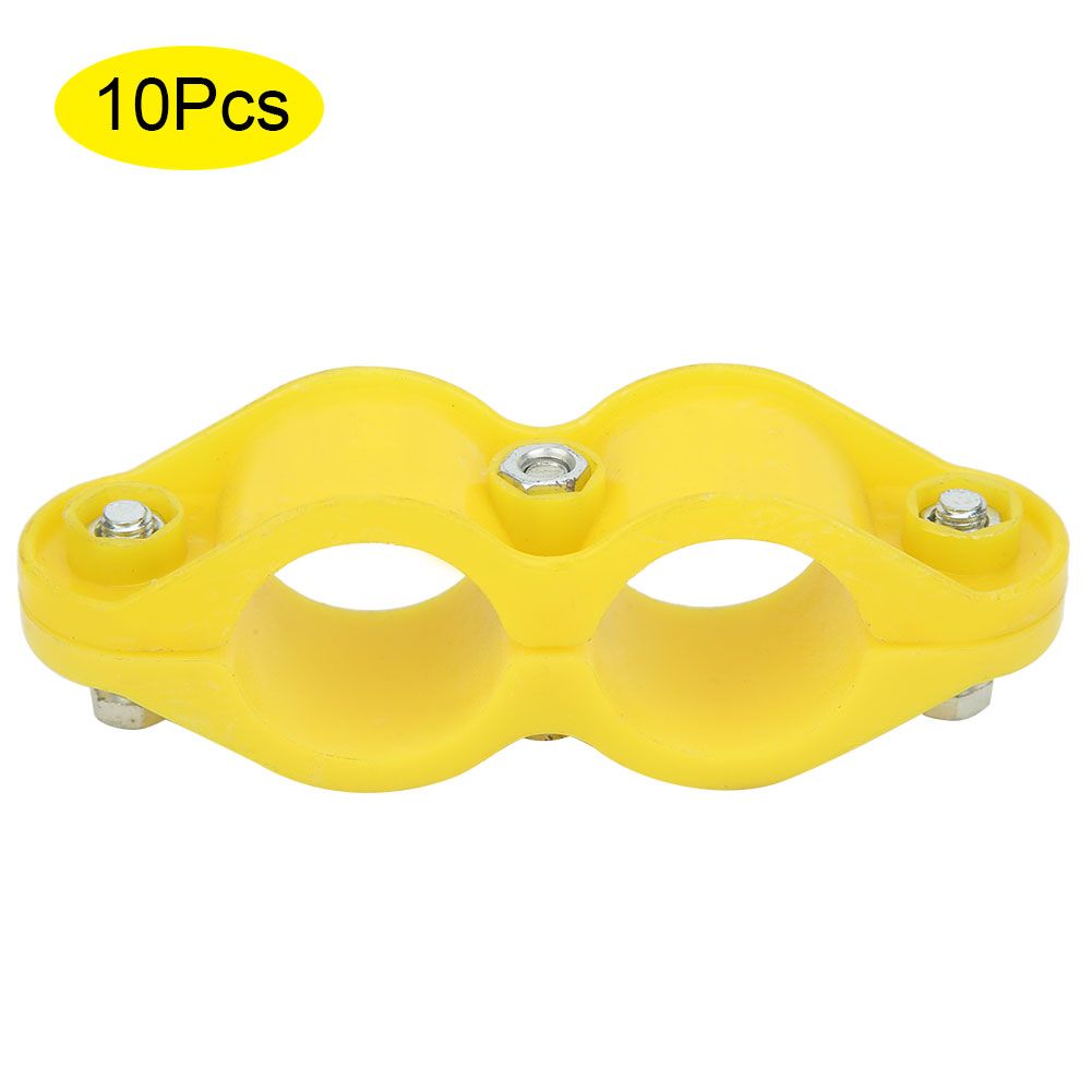 10Pcs Round Water Pipe Fastener Clip Fixing Tool Farm Accessories for view 5