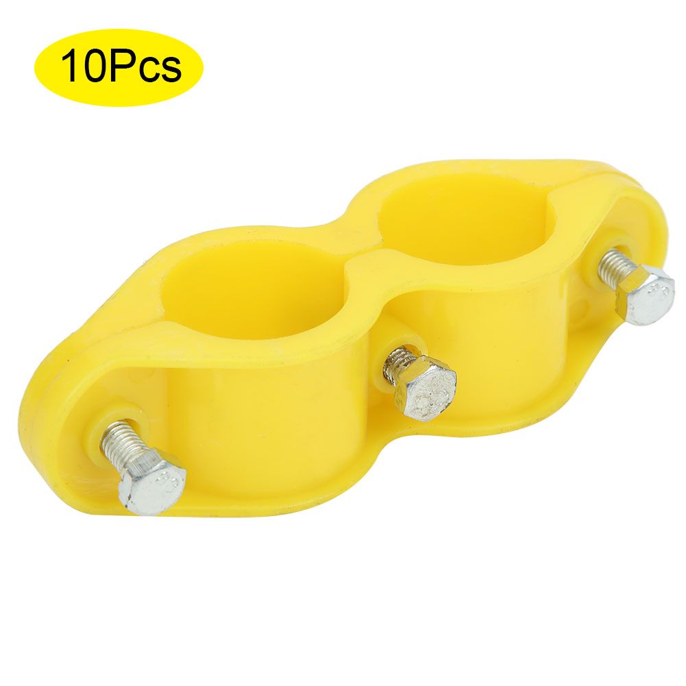10Pcs Round Water Pipe Fastener Clip Fixing Tool Farm Accessories for view 6