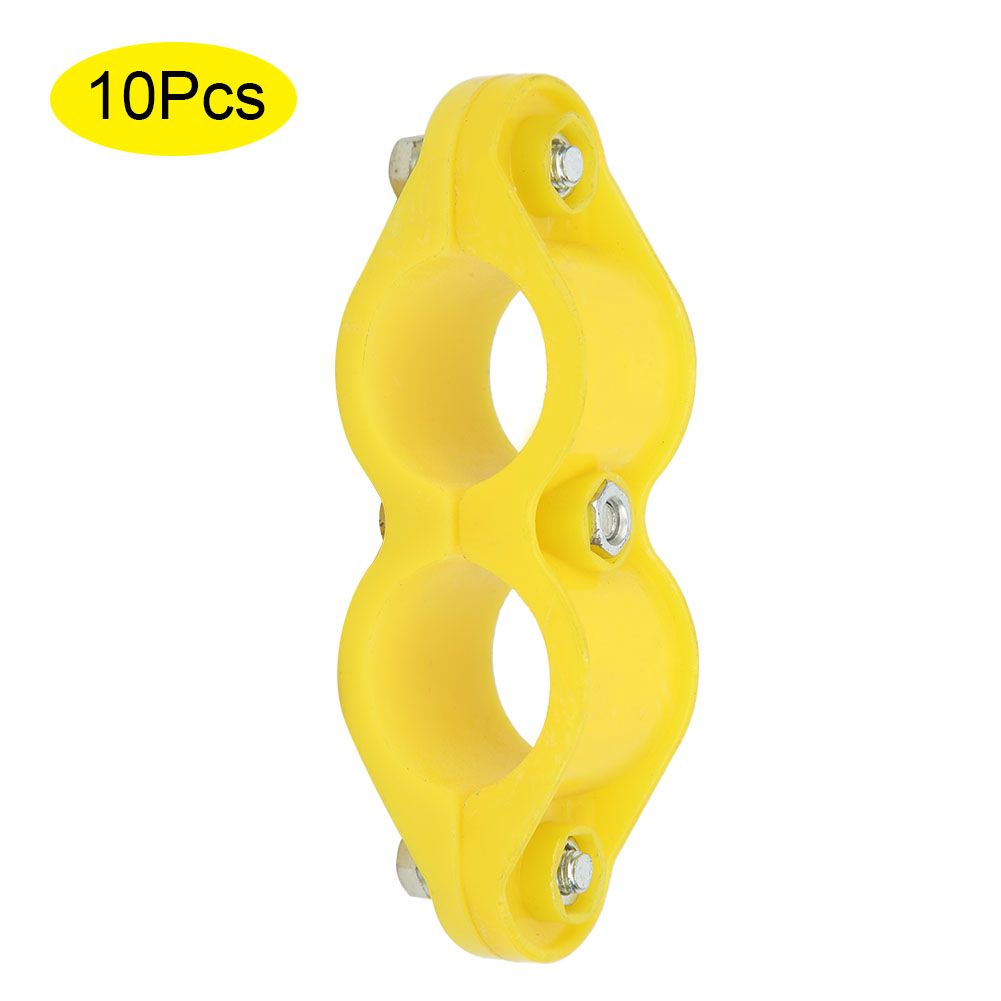 10Pcs Round Water Pipe Fastener Clip Fixing Tool Farm Accessories for view 7
