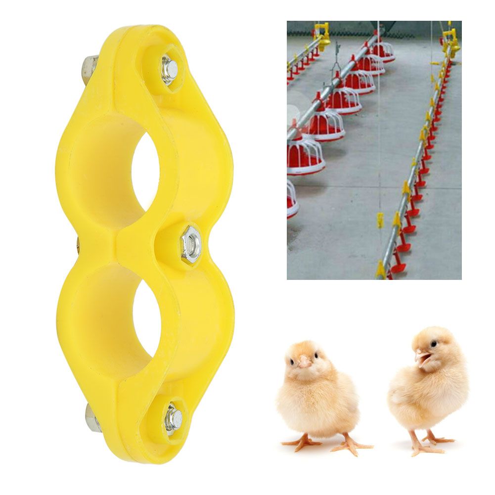 10Pcs Round Water Pipe Fastener Clip Fixing Tool Farm Accessories for view 8