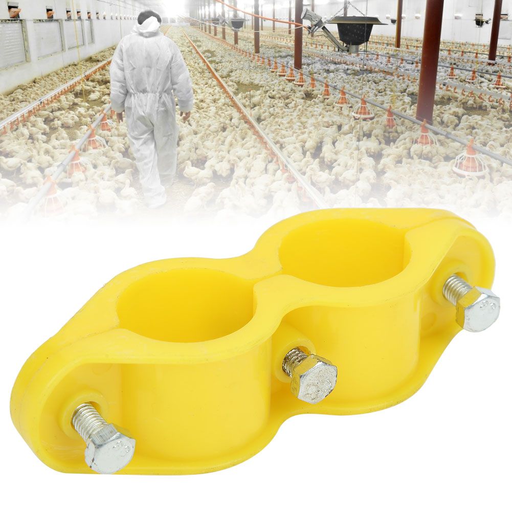 10Pcs Round Water Pipe Fastener Clip Fixing Tool Farm Accessories for view 9