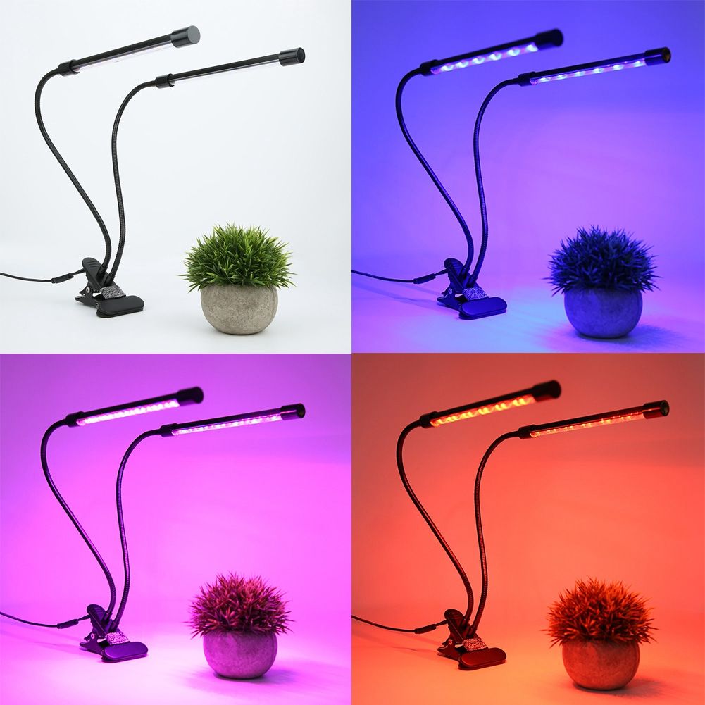 USB LED Grow Light Plant Growing Lamp Lights with Clip for Indoor Plants view 3