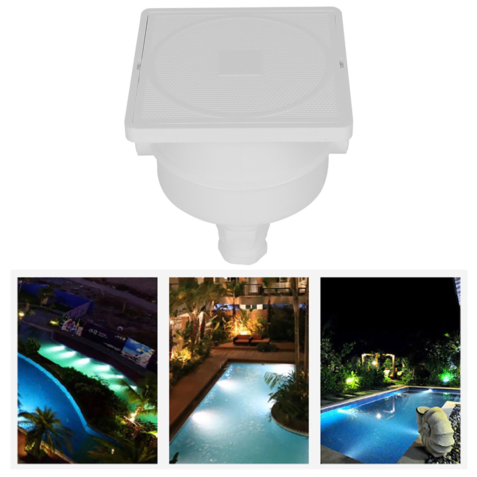 G3/4in DN20 Waterproof Junction Box Underwater Light Distribution Box Swimming view 9