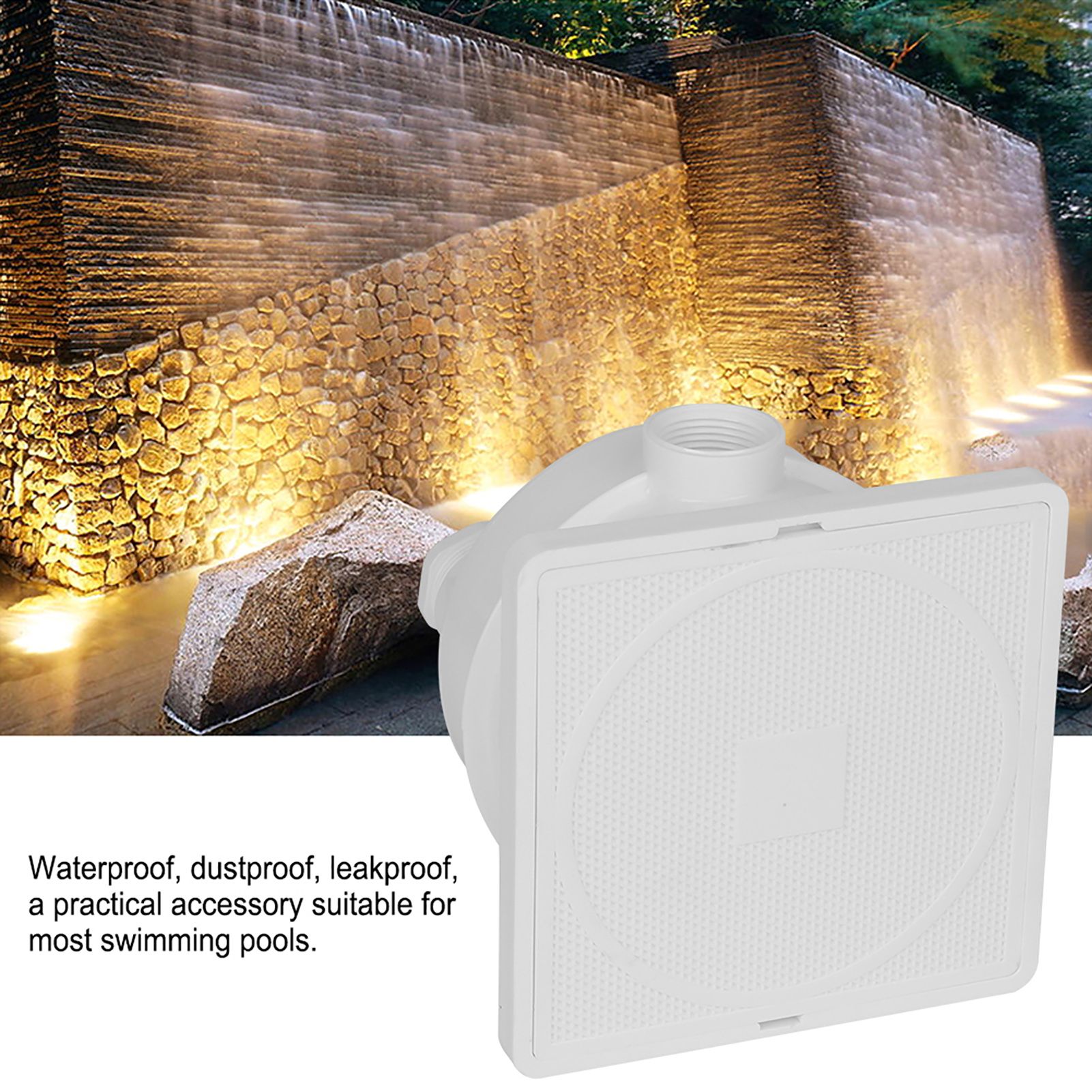 G3/4in DN20 Waterproof Junction Box Underwater Light Distribution Box Swimming view 11