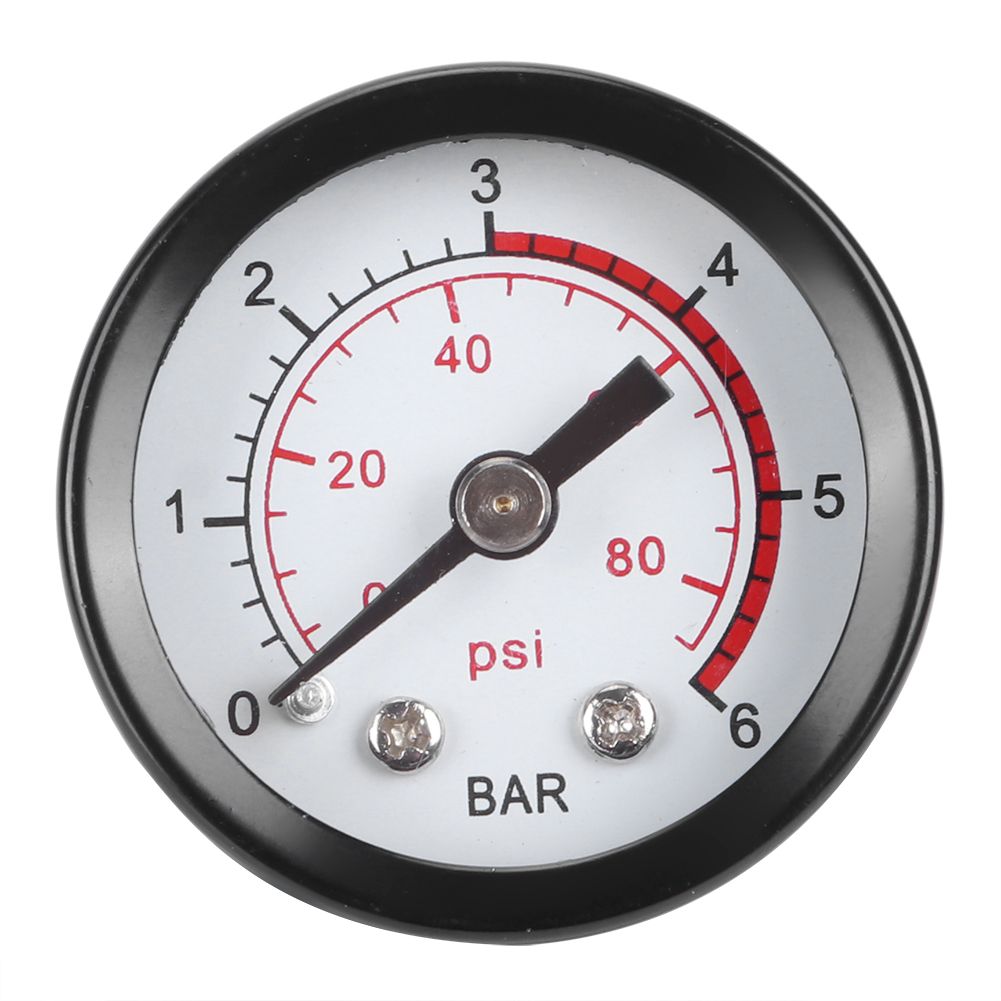 0‑6BAR 0‑80psi Atomizer Pressure Gauge Replacement for Stainless Steel Sprayer view 2