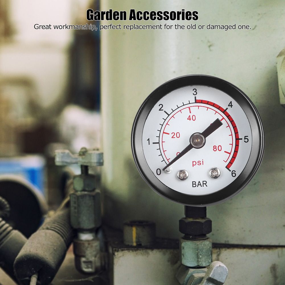 0‑6BAR 0‑80psi Atomizer Pressure Gauge Replacement for Stainless Steel Sprayer view 12