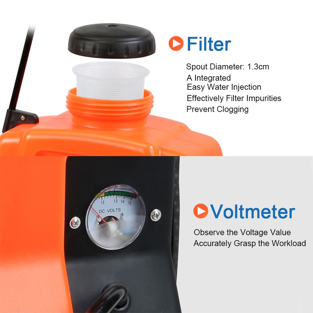 Voltmeter HighPressure Agricultural Charging Electric Sprayer Voltage Meter view 12