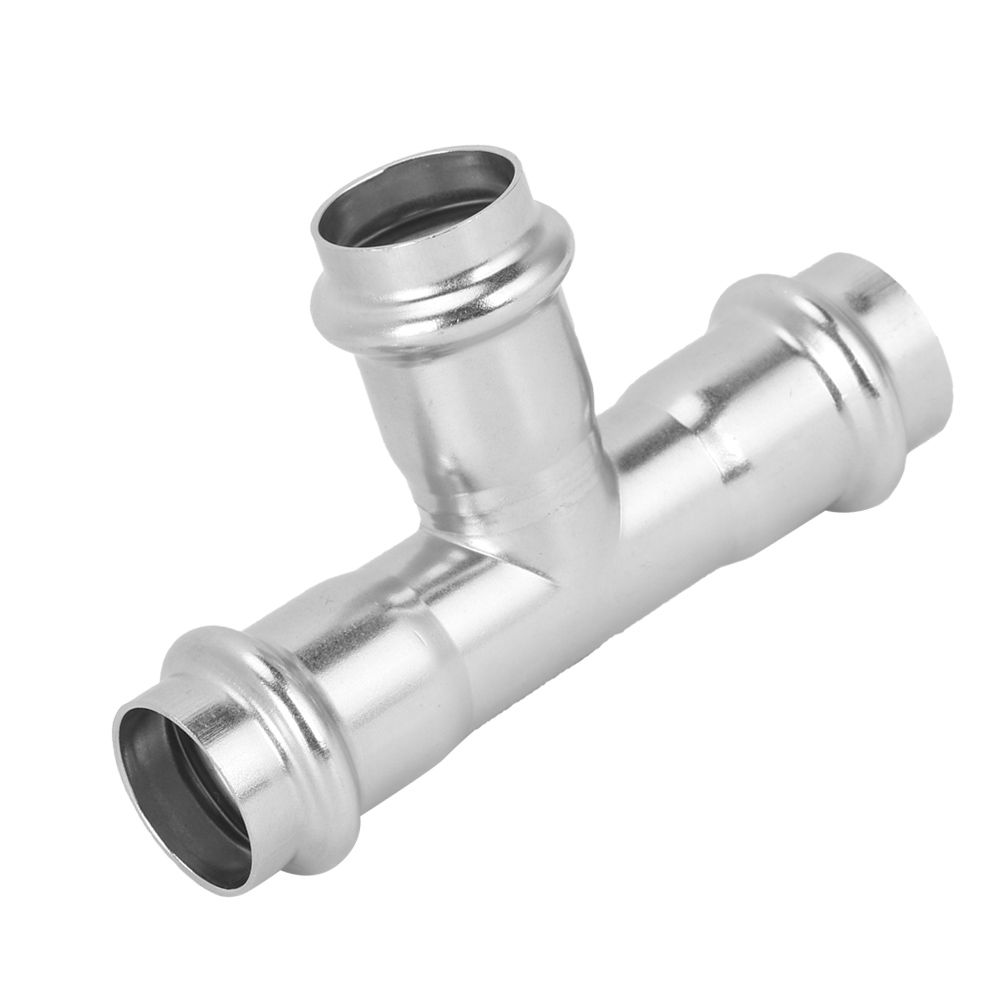 G1/2 DN15 304 Stainless Steel Hose Straight Tee Connector Adapter Water Pipe view 5
