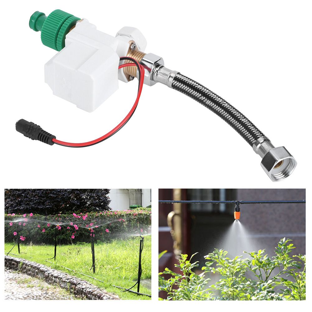 Solenoid Valve Automatic Watering Device Faucet Atomizing Micro Nozzles view 8