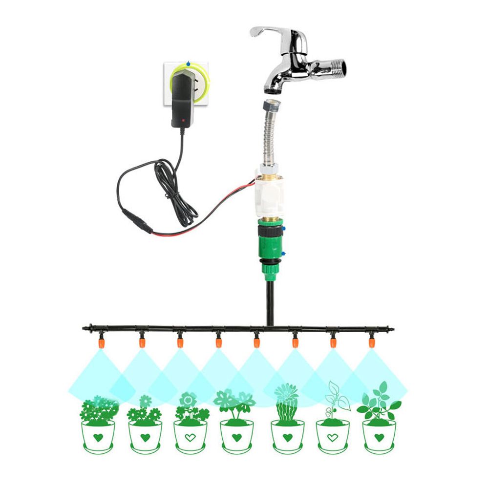Solenoid Valve Automatic Watering Device Faucet Atomizing Micro Nozzles view 10