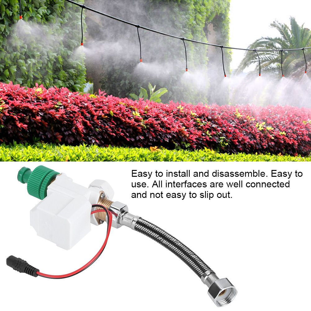 Solenoid Valve Automatic Watering Device Faucet Atomizing Micro Nozzles view 11