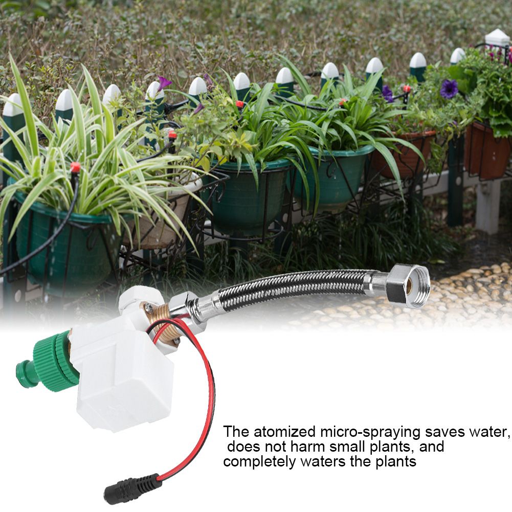 Solenoid Valve Automatic Watering Device Faucet Atomizing Micro Nozzles view 12