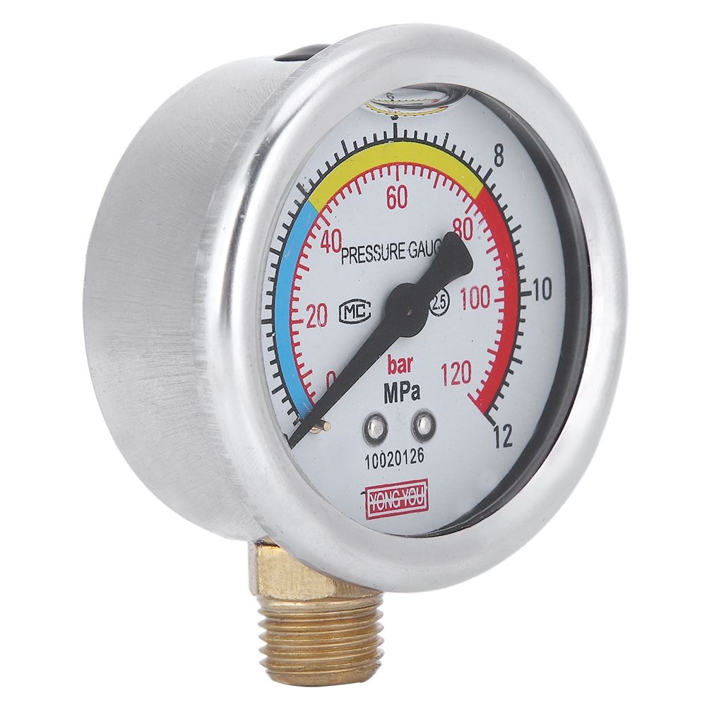 OilImmersed Fit for 30 / 40 / 60 Type Pump G1/4 Pressure Gauge DN8