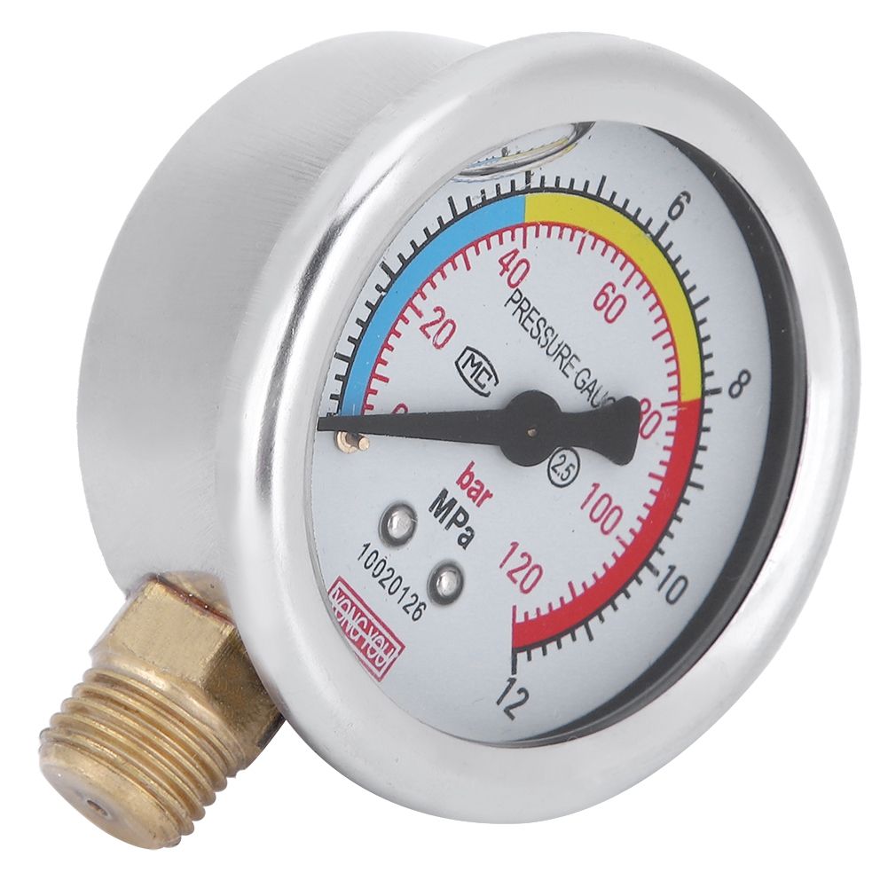 OilImmersed Fit for 30 / 40 / 60 Type Pump G1/4 Pressure Gauge DN8 view 3